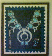 United States, Scott #3750, Used(o), 2004, American Design: Necklace, 2¢, Multicolored - Usati