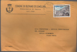 ITALIA - Storia Postale Repubblica - 2004 - 0,45€ Turismo, 31ª Emissione, Viterbo (Isolato) - Lettera - Comune Di Olevan - 2001-10: Storia Postale