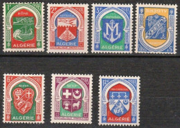 Année 1956-N°337/337F Neufs**MNH : Armoiries Des Villes (7 Valeurs) - Nuevos