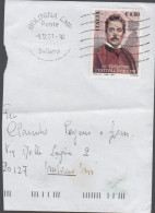 ITALIA - Storia Postale Repubblica - 2004 - 0,60€ 50ª Edizione Del Festival Puccini (Isolato) - Lettera - Busta Parziale - 2001-10: Poststempel