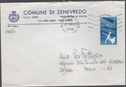 ITALIA - Storia Postale Repubblica - 2006 - 0,45€ Giochi Olimpici Invernali Torino 2006, Pattinaggio Artistico (Isolato) - 2001-10: Poststempel