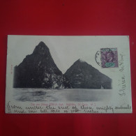 ST LUCIE ST LUCIA SOUFRIERE THE TWO PITONS - Saint Lucia