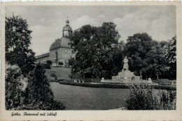 Gotha, Ehrenmall Mit Schloss - Gotha