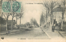 43* BRIOUDE   Rte De Clermont Et Av De La Gare  RL20,1724 - Brioude