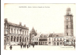 59 - GRAVELINES - Mairie - Beffroi Et Chapelle Des Ursulines - Hôtel Du Commerce ( Animations ) - Gravelines