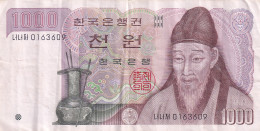 CRBX0583 BILLETE COREA 1000 WON 1983 BC - Autres - Asie