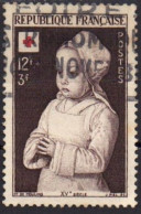 France 1951 Y&T 914  Oblitéré : Enfant Royal En Prière (1492) Par Jean Hey - Used Stamps