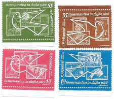 Romania Space 4 Stamps 1962 MNH. Laika "Sputnik 2" Gagarin "Vostok 1" - Europa