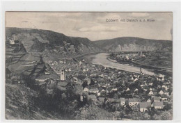 39091091 - Cobern Mit Dieblich An Der Mosel. Feldpost, Stempel Von 1915. Leicht Fleckig, Sonst Gut Erhalten - Koblenz