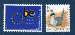 Belgique, België, **, Yv 3008, 3009, Mi 3064, 3061, SG 3646, 3546, - Nuevos