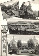 72328144 Gotha Thueringen Wasserkunst Marktplatz Brunnen Gesamtansicht Schloss W - Gotha