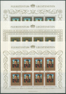 Liechtenstein 1985 Gemälde Kleinbogen 881/83 K Gestempelt (C13763) - Usati