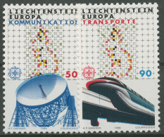 Liechtenstein 1988 Europa CEPT Transport-/Kommunikationsmittel 937/38 Postfrisch - Nuovi