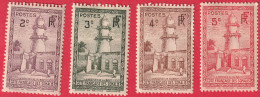 N° Yvert & Tellier 148 à 151 - Côte Des Somalis (1938) - (Neufs) - Mosquée De Djibouti - Unused Stamps