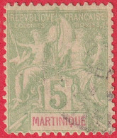 N° Yvert & Tellier 44 - Martinique (1899-1906) - (Oblitéré) - Used Stamps