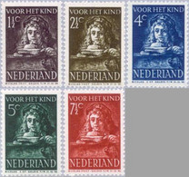 1941 Kind NVPH 397-401 Postfris/MNH/** - Neufs