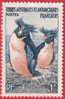 N° Yvert & Tellier 3 - Terres Australes Et Antarctiques Françaises (1956) (Neuf) - Manchot Gorfous - Nuevos