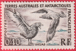 N° Yvert & Tellier 13 - Terres Australes Et Antarctiques Françaises (1959-63) (Neuf) - Skuas - Unused Stamps