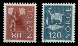 NORWEGEN Nr 633-634 Postfrisch S034EA2 - Nuovi