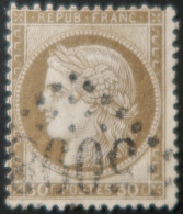 LP3036/409 - FRANCE - CERES N°56 - GC 5098 >>> SMYRNE (TURQUIE) >>>>> INDICE 11 - 1871-1875 Cérès