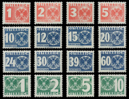 ÖSTERREICH PORTOMARKEN 1935 Nr 159-174 Postfrisch X707686 - Postage Due