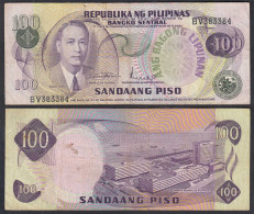 PHILIPPINEN - PHILIPPINES 100 Pesos Pick 164a Sig.8 F (4)    (28802 - Autres - Asie