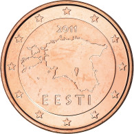 Estonie, 5 Euro Cent, 2011, Vantaa, SPL+, Cuivre Plaqué Acier, KM:63 - Estonie