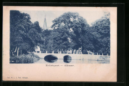 AK Alkmaar, Heiloerpoort, Blick Zum Kirchturm  - Alkmaar