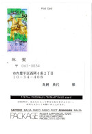 81039 - Japan - 2002 - ¥50 Neujahr '02 EF A OrtsKte NeujahrsStpl SAPPORO - Lettres & Documents