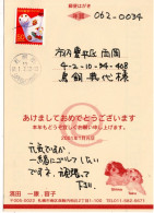81041 - Japan - 2001 - ¥50 Neujahr '01 EF A OrtsAnsKte SAPPOROMINAMI - Lettres & Documents