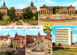 72617231 Gotha Thueringen Schloss Friedenstein Orangerie Rathaus Markt Hochhaus  - Gotha