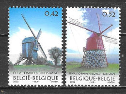 3091/92**  Les Moulins à Vent - Série Complète - MNH** - LOOK!!!! - Nuevos