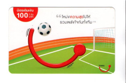 Football Soccer Carte Prépayée Thaïlande Card (A 305 - Thailand
