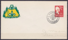 Suède - L. Thème Scouts / Scoutisme Càd NJURUNDA /2-8-1962/ BJÖRKÖLÄBRET - Lettres & Documents