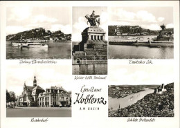 72592108 Koblenz Rhein Festung Ehrenbreitstein Kaiser Wilh Denkmal Deutsches Eck - Koblenz