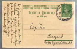 81418 -  Entier  Pour ZAGREB - Lettres & Documents