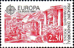 Andorre (F) Poste N** Yv:388/389 Europa Cept Etablissements Postaux - Unused Stamps