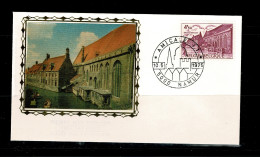 1975 1769 FDC Soie/zijde (NAMUR) :  " St.Janshospitaal Brugge " - 1971-1980
