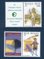 Belgique, België, **, Yv 2992a, 2993v, Mi 3047zf, 3048zf, SG 3630, 3631, - Nuevos