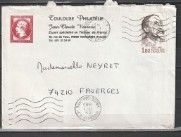 Enveloppe 1983 Toulouse  Hte Garonne, N° Y&T 2251 Leon Blum (entete Philatélie) - Lettres & Documents