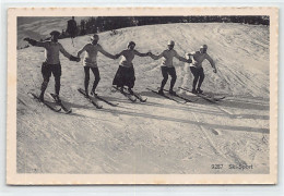 Suisse - Canton De Neuchâtel - Ski-Sport - Ed. Phototypie Co 9287 - Sonstige & Ohne Zuordnung