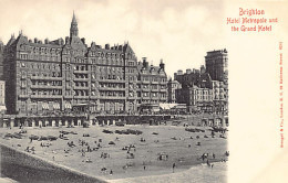 England - BRIGHTON (Sx) Hotel Metropole And The Grand Hotel - Publ. Stengel & Co. 8281 - Brighton