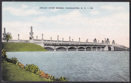 B216 Bridge Postcard, USA, Ashley River Bridge, Charleston, Carte Postale, Pont - Bruggen