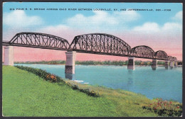 B224 Bridge Postcard, USA, Big Four R. R. Bridge, Ind., Carte Postale, Pont - Bruggen