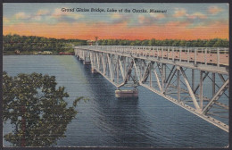 B266 Bridge Postcard, USA, Grand Glaize Bridge, Ozarks Lake, Carte Postale, Pont - Bruggen