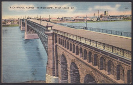 B271 Bridge Postcard, USA, Eads Bridge, St. Louis, MO., Carte Postale, Pont - Bruggen