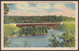 B298 Bridge Postcard, USA, Mortimer E. Cooley Bridge, Carte Postale, Pont - Ponti