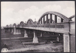 B315 Bridge Postcard, Belgium, Road Bridge Of The Rue Du Lion, Schaerbeek, Carte Postale, Pont - Ponti