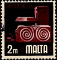 Malte Poste Obl Yv: 459 Mi:457 Arkeologia (cachet Rond) - Malta