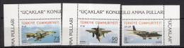 T4966 - TURQUIE TURKEY Mi N°3807/09 ** AVIONS - Unused Stamps